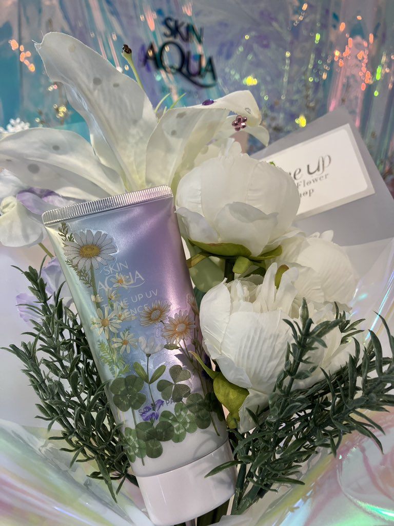 スキンアクア Toneup Deco Flower Shop